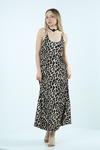 VeniLife Rochie cu accesorii din lemn