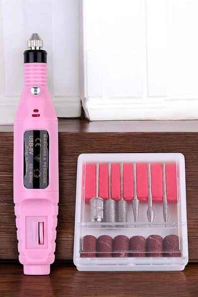 storeks Electric Manicure Pedicure Rasp Kit Denture Nail Callus Cleaner