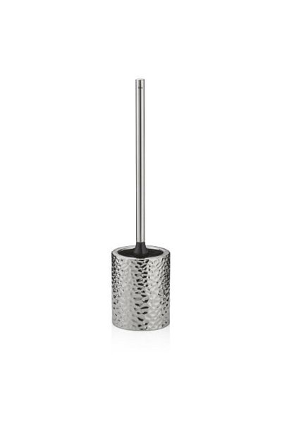 Kela Polished Sterling Silver Ceramic Toilet Set 45.0 cm 10.5 cm