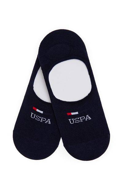 U.S. Polo Assn. Men's Navy Blue 2-Piece Ballerina Socks 50311356-Vr033