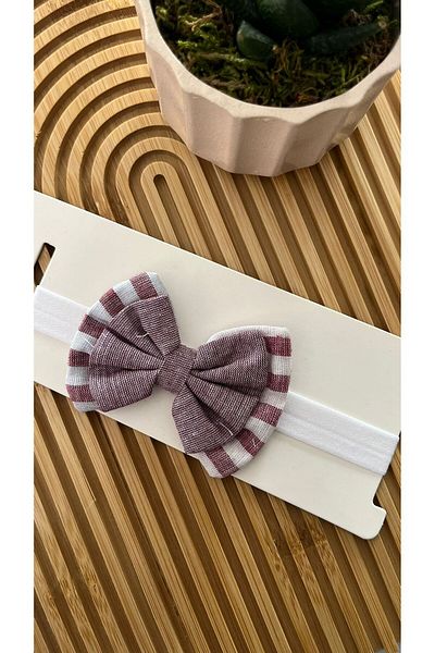 MBK GARDEN Baby Bandana Bow Model – Soft Elastic Fabric, Cute and Comfortable Accessory