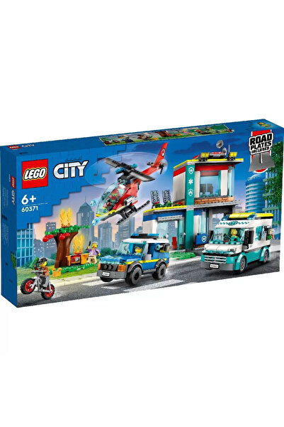 LEGO Sediul Vehiculelor de Urgență ale orașului (60371)