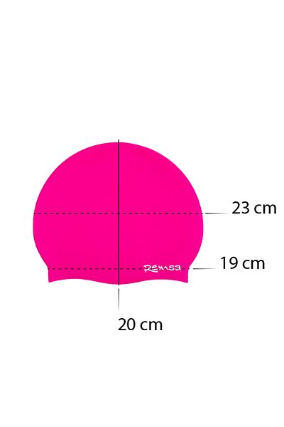 Remsa Mayo Remsa Σιλικόνη Πισίνα Καπέλο Μαγιό RSB-01 Neon Pink