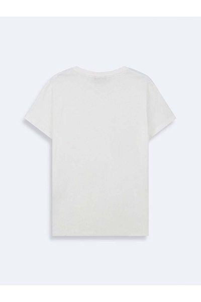 Ltb Cenere Women's Short Sleeve Basic T-Shirt