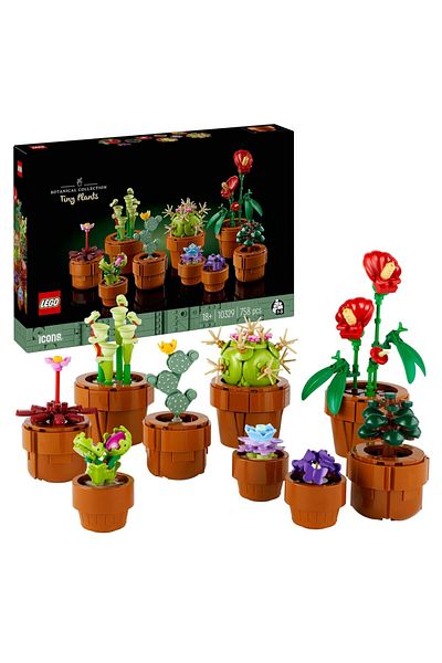LEGO ®   Icons Tiny Plants 10329 – Modellépítő készlet felnőtteknek (758 darab)