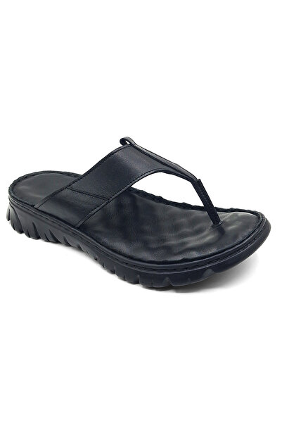 Cristante Zappella Ανδρικές παντόφλες από 100% γνήσιο δέρμα δερμάτινες σαγιονάρες, καθημερινές παντόφλες