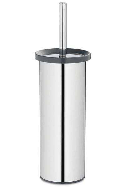 Kela Alor toilet set 18/10 stainless steel dark gray