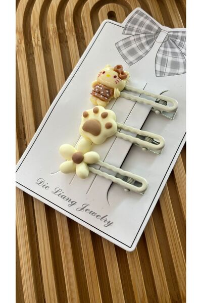 MBK GARDEN Baby Girl Cute 3-Piece Buckle Set