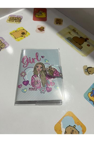 demirosa Mini Notepad with 1 Cute Girl Character – for School and Daily Use