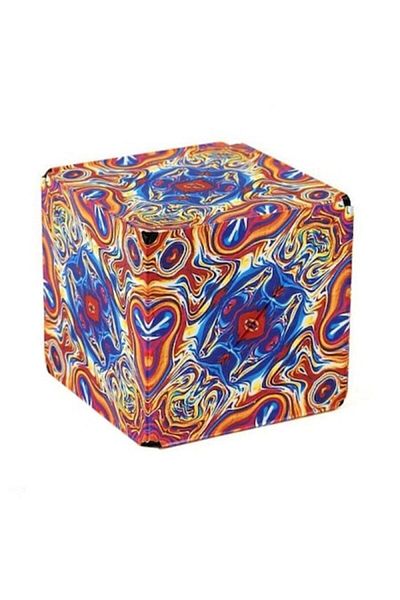 OEM Cub Magnetic, Geometrica, Anti-stress, Puzzle 3D, 72 de forme, Multicolor