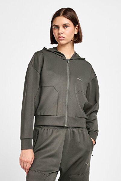 Lescon Hanorac de antrenament pentru femei cu fermoar 25B-2046