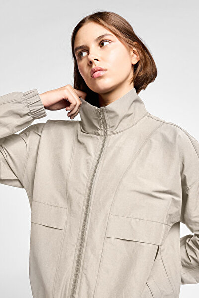 Lescon Kadın Antrenman Fermuarlı Kapşonlu Sweatshirt 25B-2060