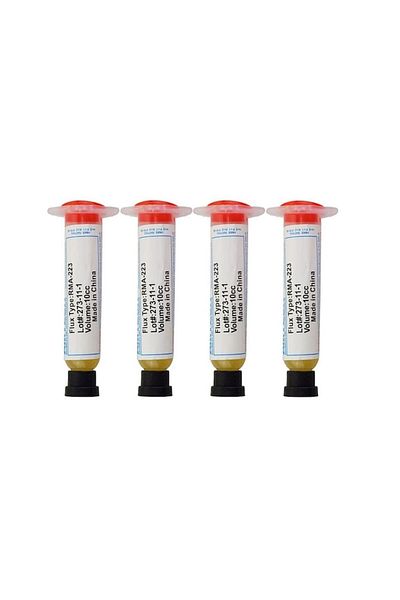 OEM Set 4 pieces flux, condensed soldering paste RMA-223