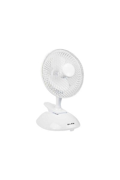 Blow Blow fan, 2 speeds, white, plastic, 15cm
