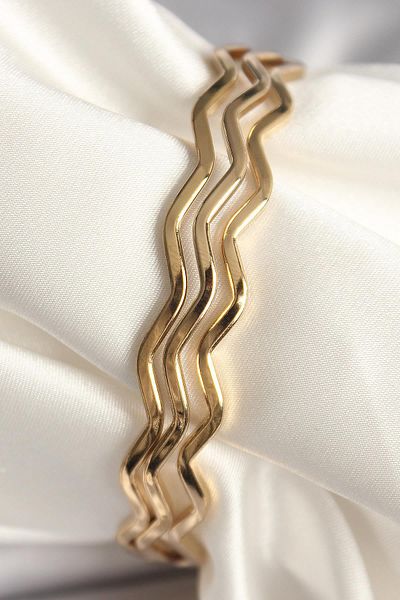 Celira Steel Gold Color Ajda Model Women's Bracelet