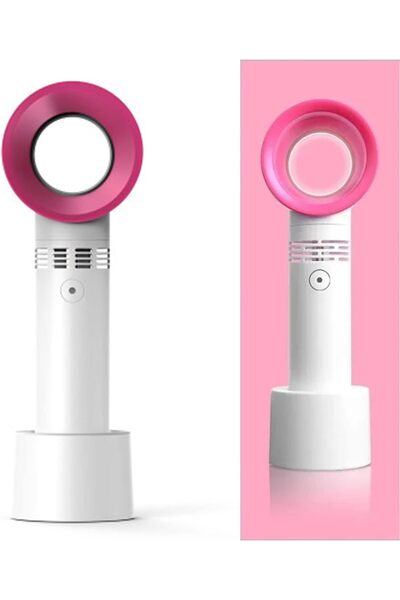 Mmctech Taşınabilir Bladeless El Fanı USB Şarj Edilebilir Mini Soğutucu Fanı ...