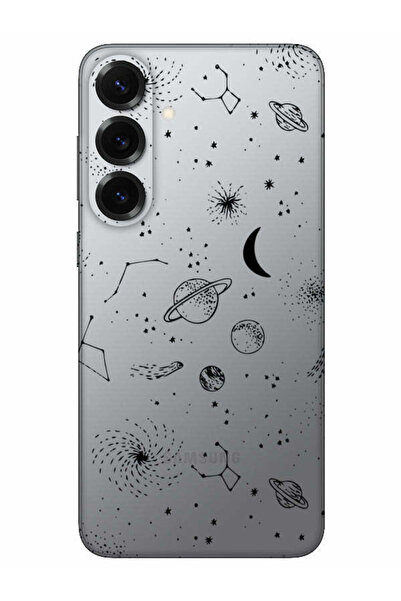 frondcase حافظة هاتف سامسونج S25 بلس بلانيتس شفافة