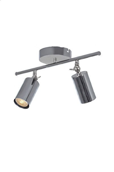 Turanconcept Spoti Modern Tasarım Gri Renk (GÜN IŞIĞI) Spot Ledli Sıralı Cafe...