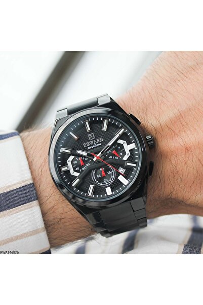 Reward Rwa146836 Men's Wrist Watch with Steel Band