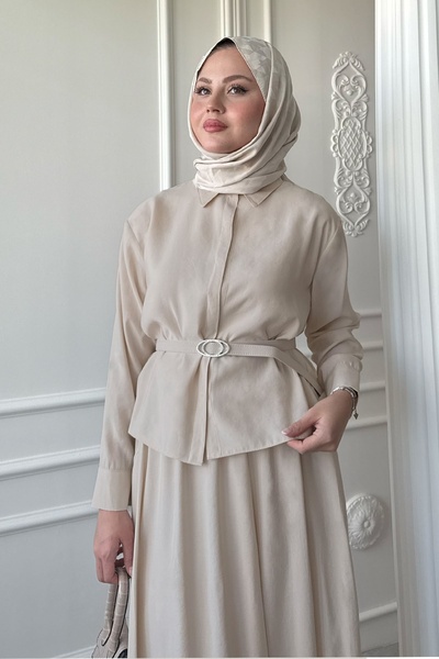 InStyle Спідниця з тонким поясом з камінням