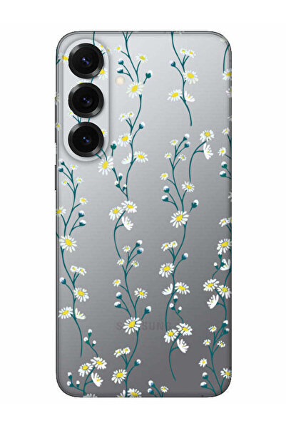 frondcase حافظة هاتف شفافة لهاتف سامسونج S25 بلس ديزي لاب