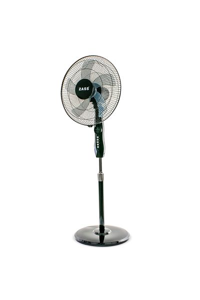 Zass ZFTR 1615 pedestal fan with timer and remote control, 45W, 3 speeds, Timer 7.5h, oscillation