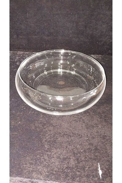 Loop Kördüğüm Handmade Large Size Glass Salad Bowl Presentation Bowl 24cm