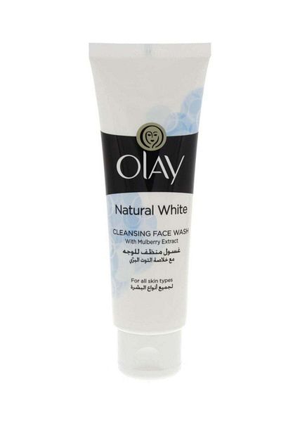 OLAY Natural White Cleansing Face Wash 100grams