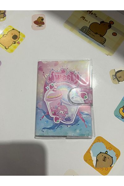 demirosa 1 Cute Ice Cream & Drink Mini Notepad – for School and Daily Use