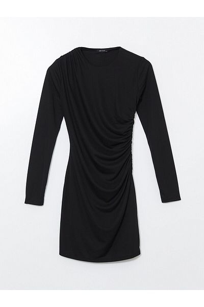 LC Waikiki Crew Neck Women's Bodycon Dress