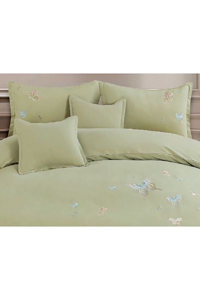 CHIRASO Set Lenjerie Elegantă CHIRASO, Bumbac Fin, pentru 2 persoane, 6 piese
