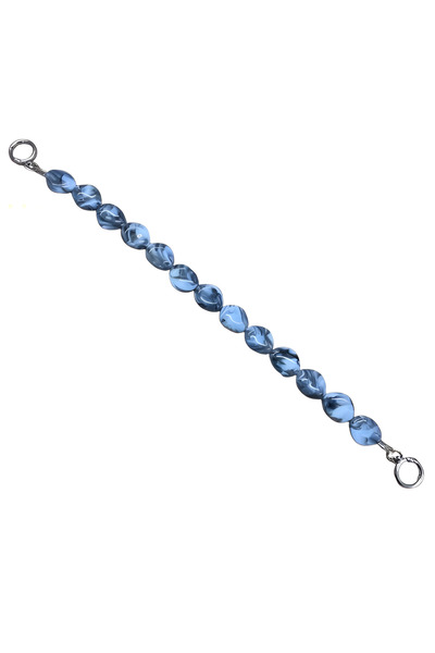 EleganTShoP Ακρυλική Επίπεδη Λαβή Τσάντας με Χάντρες 48 εκ. AL99