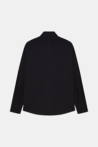 W Collection SİYAH UZUN KOLLU GÖMLEK