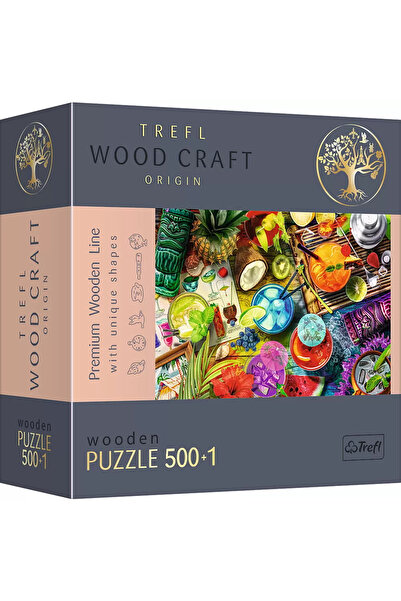 Trefl WOODEN PUZZLE 500+1 PIECES COLORFUL COCKTAILS