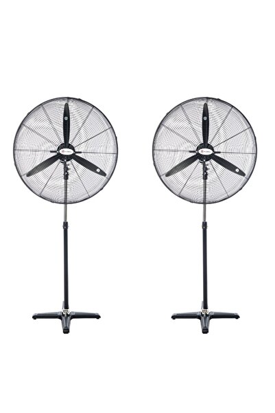 MUZEKO Mzk750 30 Inç 2 Ad.Sanayi Tipi Ayaklı Vantilatör 210w 75cm %100 Bakır ...