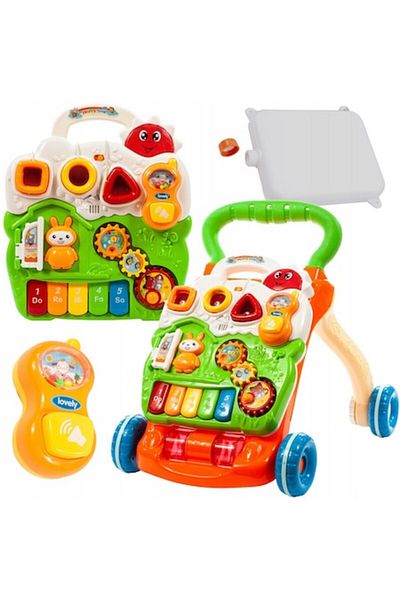 Smart Vibe Antemergator multifuncțional 3 în 1, muzical și educațional