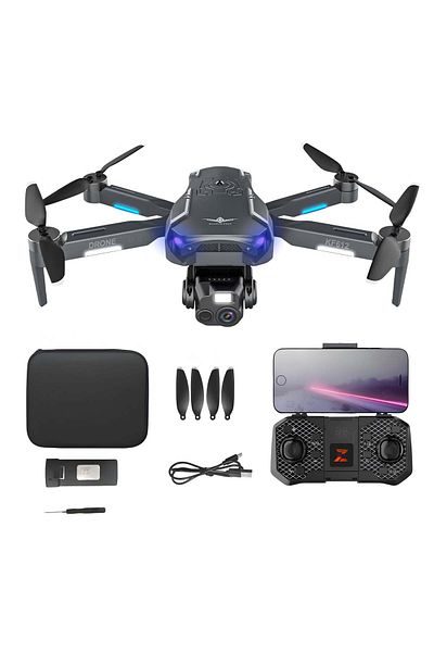 HexaCraft Blackshark Drone – Smart Drone With Camera For Kids, Headless Mode, Hover