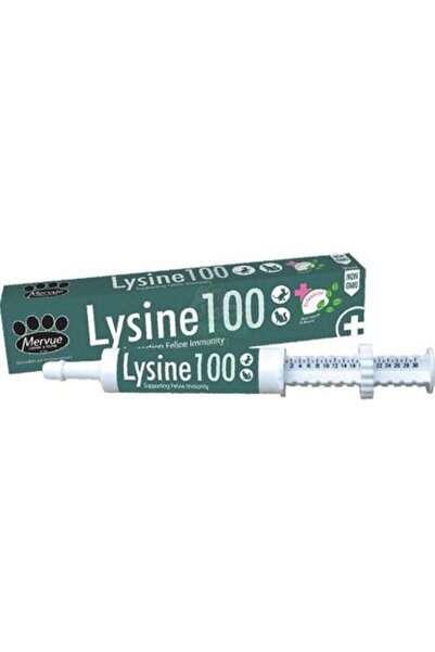 mervue Lysine 100 Kedi Herpes Virüsü ile Mücadele Lizin Pasta 30 ml