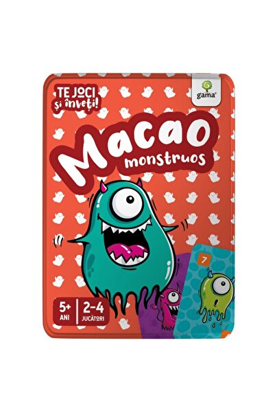 Editura Gama Macao monstruos/Te joci si inveti