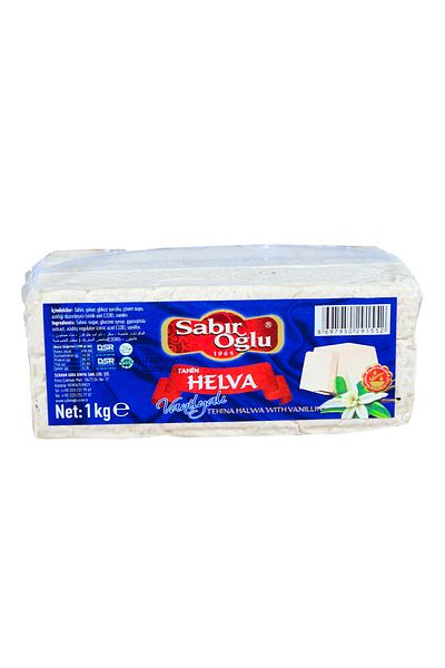 SABIROĞLU Block Halva with Vanilla 1000 Gr