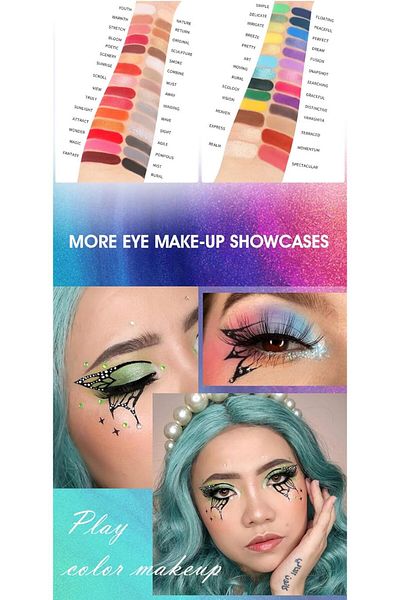 imagic 56-Color All-in-One Makeup Palette | Comprehensive Eyeshadow, Highlighter, Blusher, Contour K