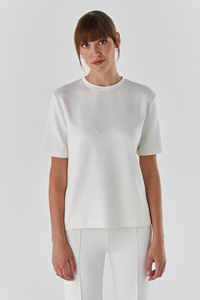 Shopping Shop Βασικό Tshirt ECRU