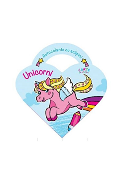 Editura Prut International Autocolante cu sclipici. Unicorni