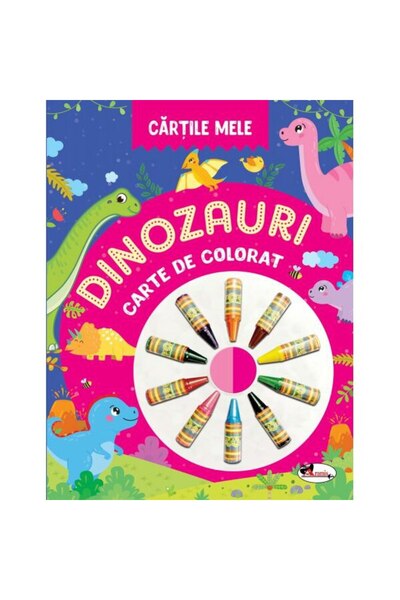 Editura Aramis Cartile mele de colorat. Dinozauri