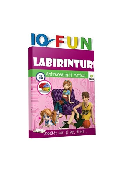 Editura Gama Labirinturi. IQ FUN