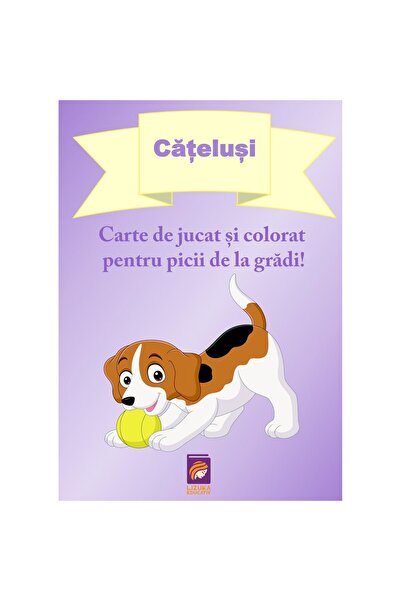Editura Lizuka Educativ Catelusi. Carte de jucat si colorat pentru picii de l...