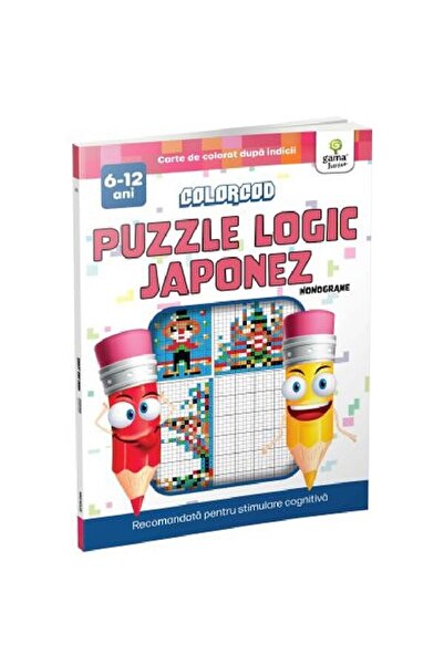 Editura Gama Puzzle logic japonez / ColorCOD