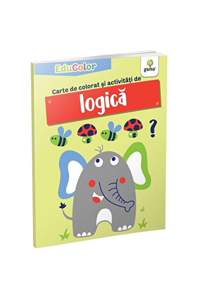 Editura Gama Βιβλίο ζωγραφικής και δραστηριότητες λογικής/EduColor