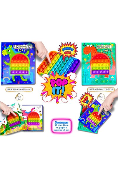 Editura Flamingo GD Dinozauri Pop It