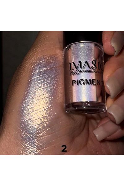 imagic Metallic Pigment Glitter Eyeshadow Palette | 9 Vibrant Colors | High-Shine, Long-Lasting Spar
